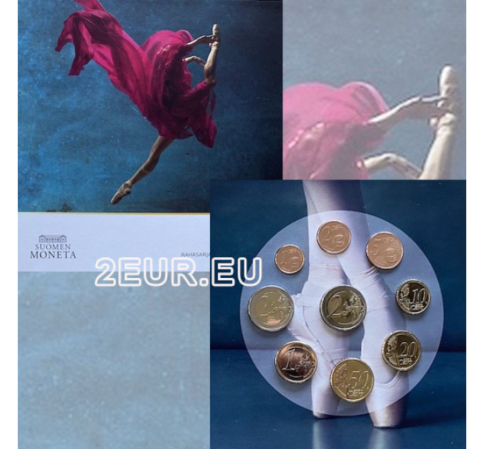 Finland euro set BU 2022 - Nationaal Ballet