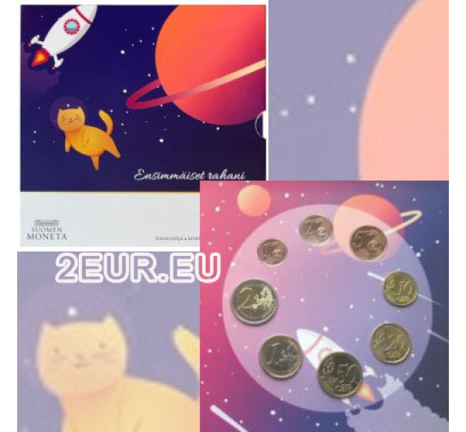 Finland euro set BU 2022 - Mijn eerste munten