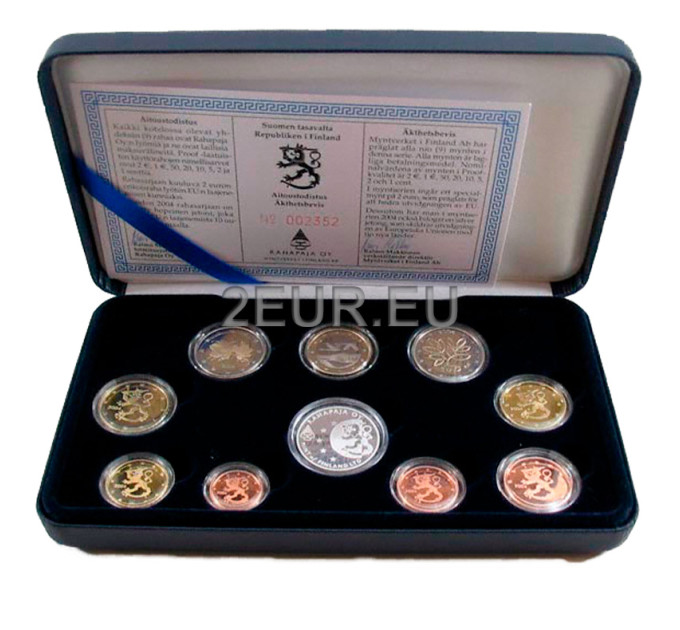 Finland Euromuntset  PROOF 2004