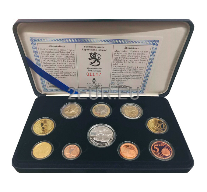 Finland Euromuntset  PROOF 2006