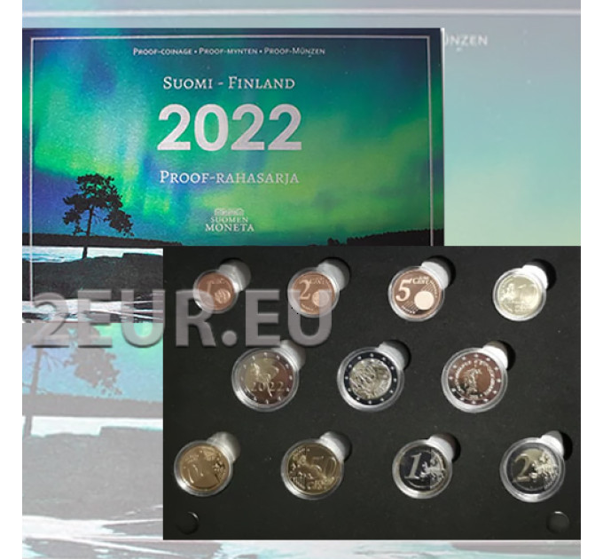 Finland PROOF Euromuntset 2022