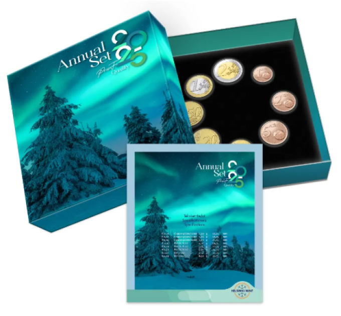 Finland PROOF Euromuntset 2025