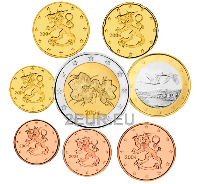 Finland UNC 2004 - Euromuntset  