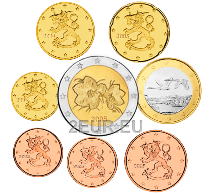 Finland UNC 2005 - Euromuntset  