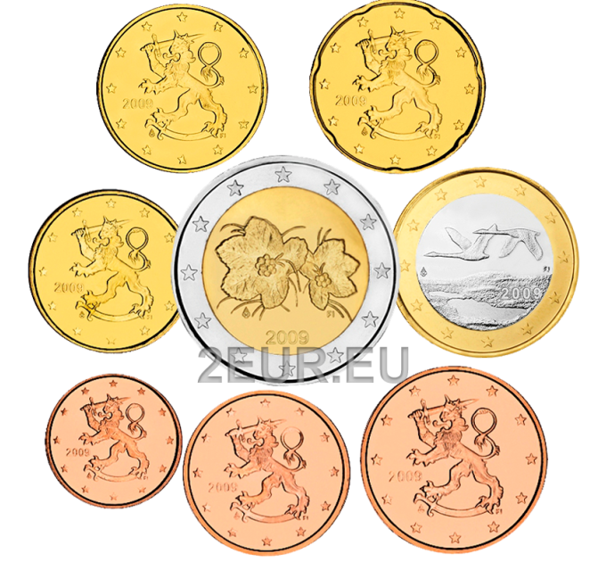Finland UNC 2009 - Euromuntset  