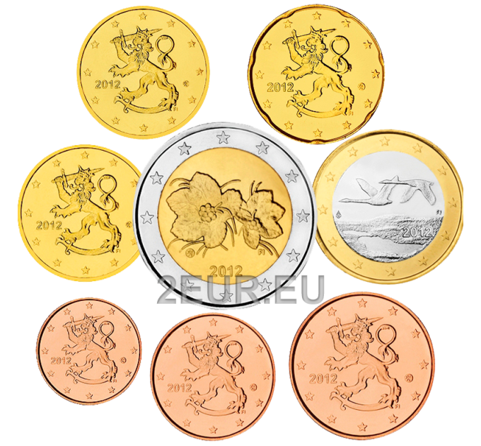 Finland UNC 2012 - Euromuntset  