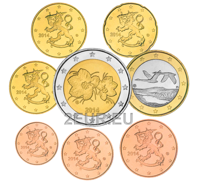 Finland UNC 2014 - Euromuntset  