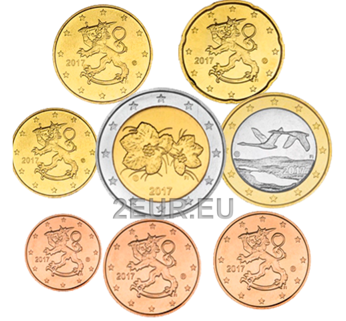 Finland UNC 2017 - Euromuntset  