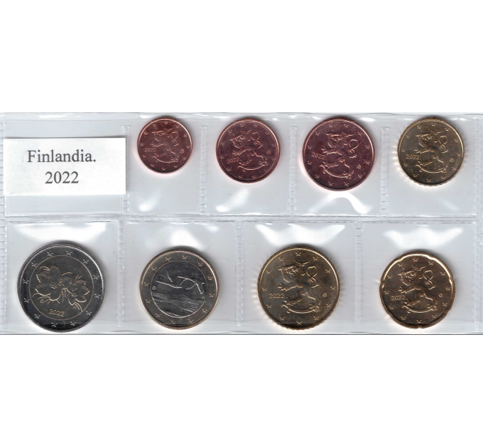 Finland UNC 2022 - Euromuntset  