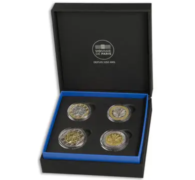 Frankrijk PROOF set 2022 - NIEUWE NATIONALE KANTEN