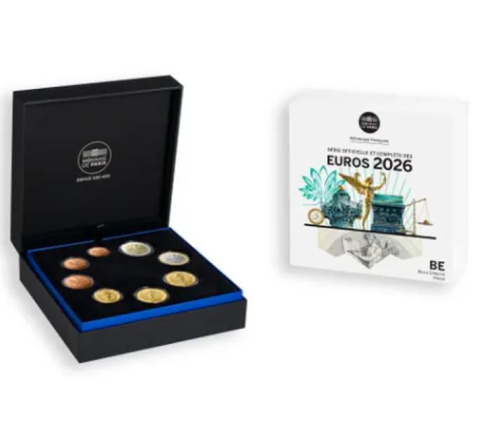 Frankrijk PROOF set 2026 - Set euromunten