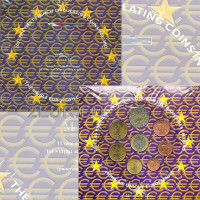Frankrijk BU set 2002 - Set euromunten