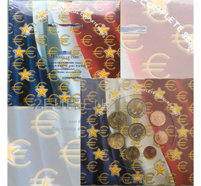 Frankrijk BU set 2003 - Set euromunten