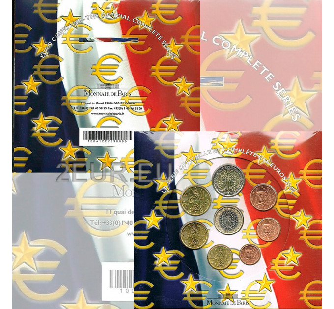 Frankrijk BU set 2004 - Set euromunten