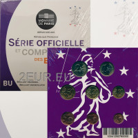 Frankrijk BU set 2015 - Set euromunten Frankrijk BU set 2015 - Set euromunten