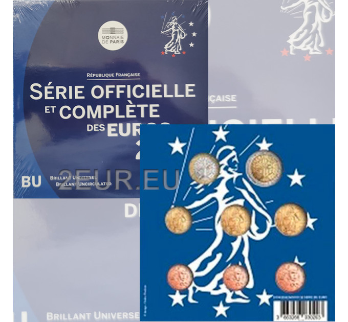 Frankrijk BU set 2018 - Set euromunten