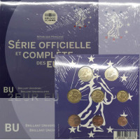 Frankrijk BU set 2019 - Set euromunten Frankrijk BU set 2019 - Set euromunten