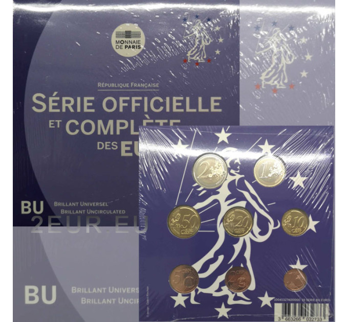 Frankrijk BU set 2019 - Set euromunten