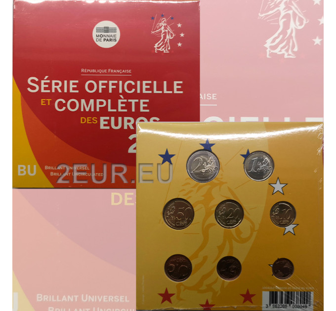 Frankrijk BU set 2020 - Set euromunten