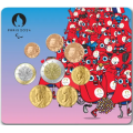 Frankrijk BU set 2024 - Set euromunten - Paralympische mascotte