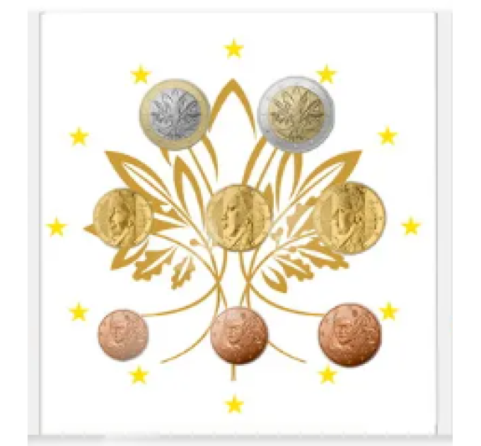 Frankrijk BU set 2025 - Set euromunten