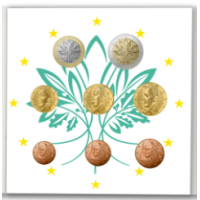 Frankrijk BU set 2026 - Set euromunten Frankrijk BU set 2026 - Set euromunten