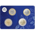 Frankrijk BU set 2022 - Set euromunten - Vierluik - 1 en 2 Euro
