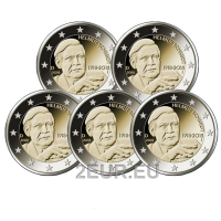 Duitsland 2 euro UNC 2018 - 100ste geboortedag van Helmut Schmidt - ADFGJ