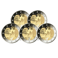 Duitsland 2 euro UNC 2019 - 30 jaar na de val van de Berlijnse Muur - ADFGJ
