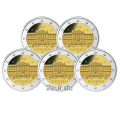 Duitsland 2 euro UNC 2019 - 70 jaar sinds de grondwet van de Bondsraad - Bundesrat - ADFGJ