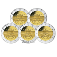 Duitsland 2 euro UNC 2019 - 70 jaar sinds de grondwet van de Bondsraad - Bundesrat - ADFGJ