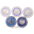 Duitsland 5 euro UNC 2016 - Planeet Aarde