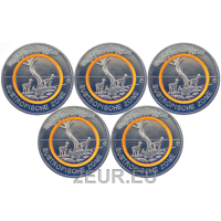 Duitsland 5 euro UNC 2018 - Klimaatzones van de aarde - Subtropisch Duitsland 5 euro UNC 2018 - Klimaatzones van de aarde - Subtropisch