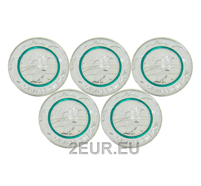 Duitsland 5 euro UNC 2019 - Klimaatzones van de aarde - Matige zone