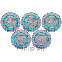 Duitsland 5 euro UNC 2020 - Klimaatzones van de aarde - Subpolaire zone Duitsland 5 euro UNC 2020 - Klimaatzones van de aarde - Subpolaire zone