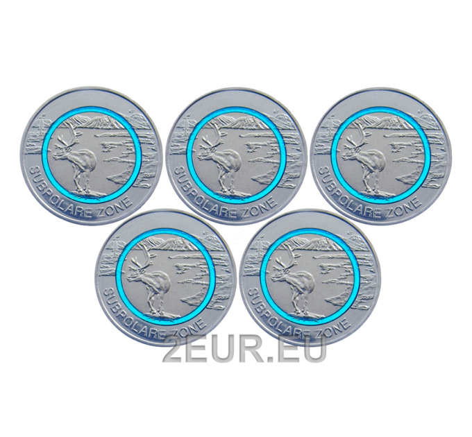 Duitsland 5 euro UNC 2020 - Subpolaire Zone