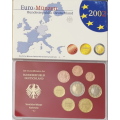 DUITSLAND SETPROOF 2002 - G