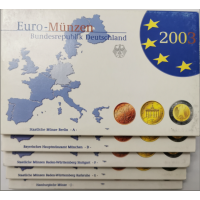 DUITSLAND SETPROOF 2003 - ADFGJ