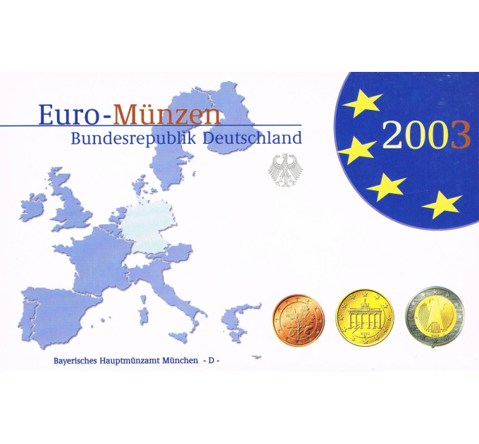 DUITSLAND SETPROOF 2003 - D