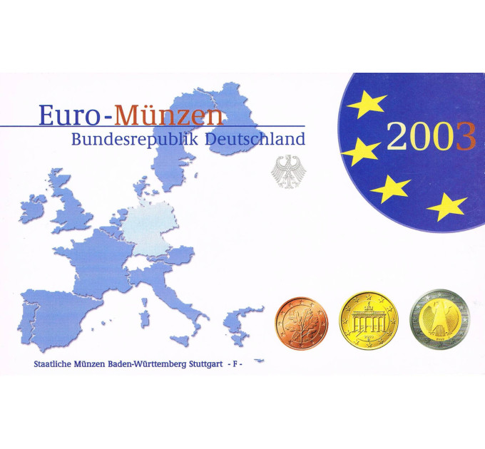 DUITSLAND SETPROOF 2003 - F