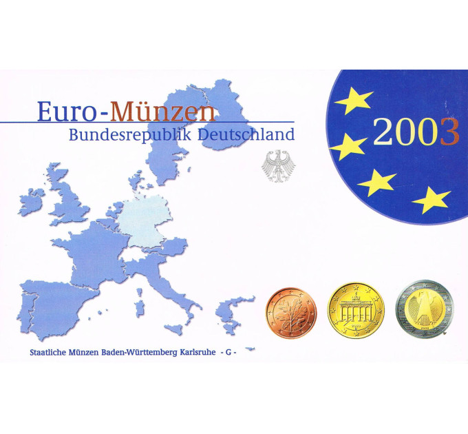 DUITSLAND SETPROOF 2003 - G