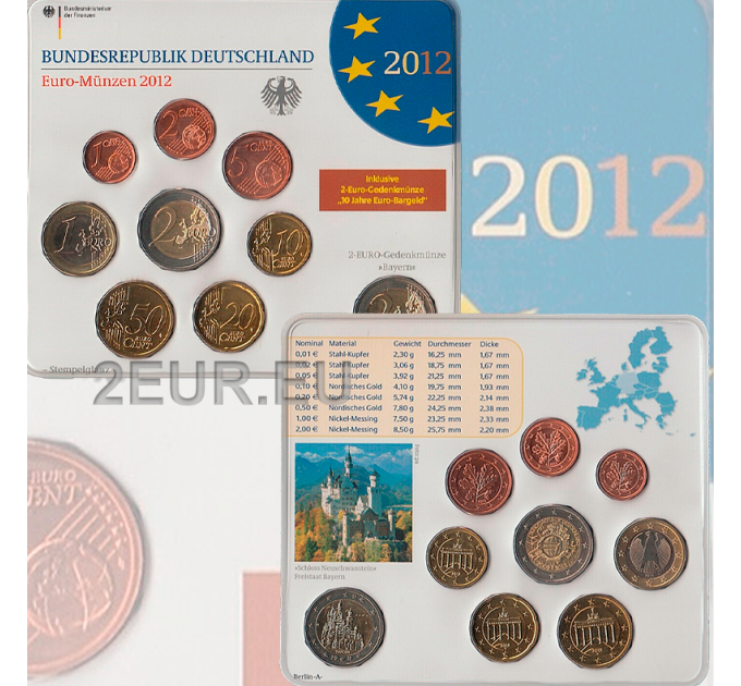 Duitsland 2012 - euroset BU 