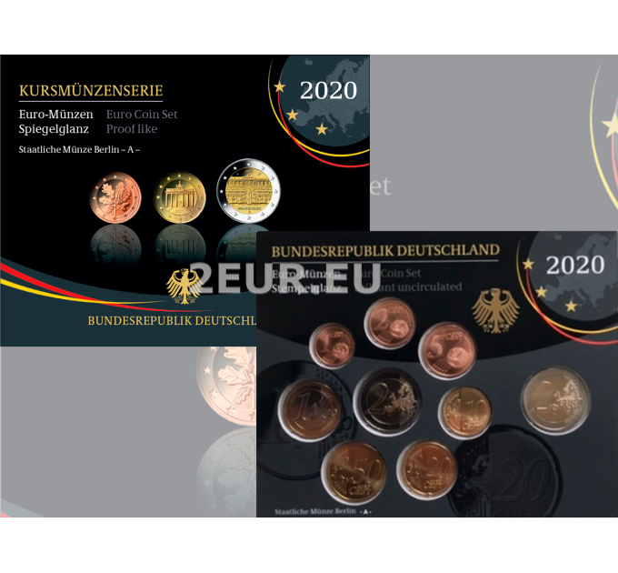 Duitsland 2020 - euroset BU 
