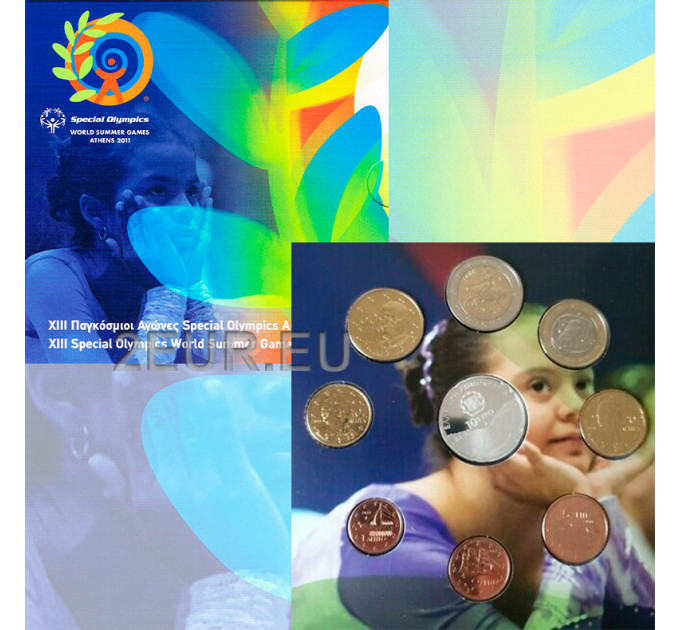 Griekenland 2011 - euroset BU - SPECIALE OLYMPISCHE SPELEN ATHENE 2011