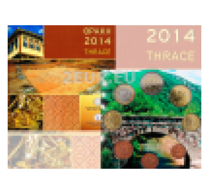 Griekenland euroset BU 2014 - euroset BU - Thracië