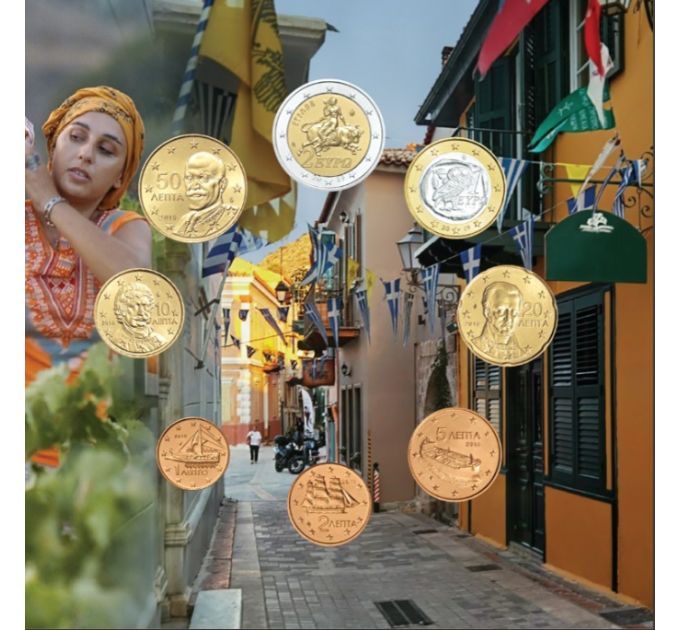 Griekenland euroset BU 2024 - euroset BU - OLYMPIA