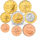 Griekenland euro set UNC 2004