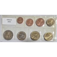 Griekenland euro set UNC 2004