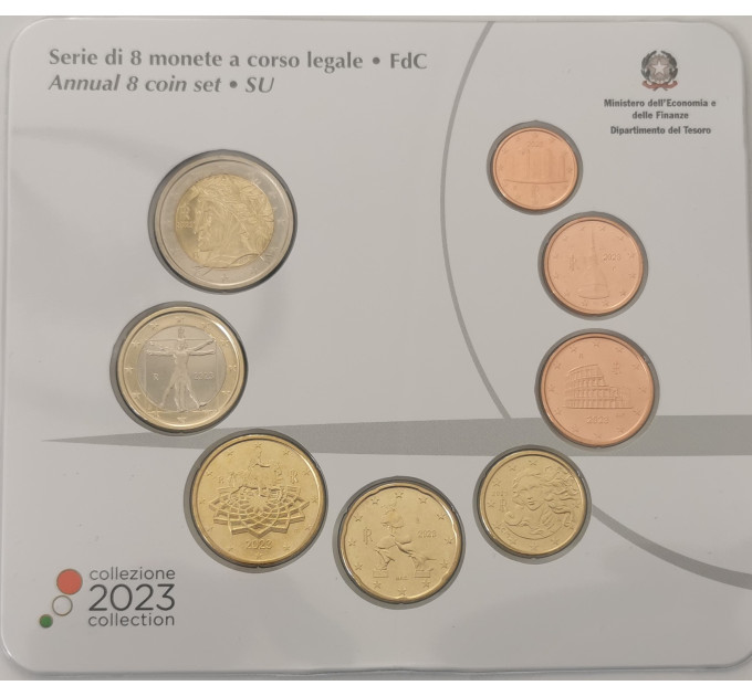 Italië 2023 - Euro Set BU  