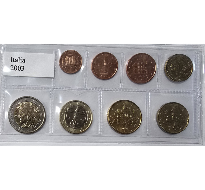 Italië euro set UNC 2004